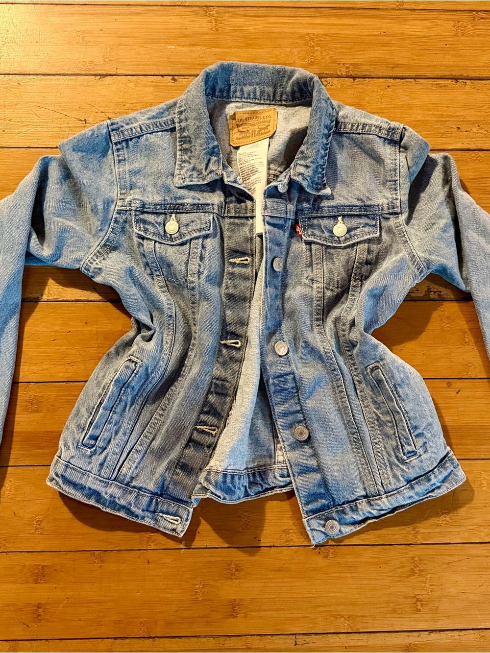 Levi's Kids Light Wash Denim Jacket - Blue